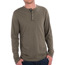 57%OFF メンズカジュアルシャツ 勇気ある追跡ヴィンテージスラブジャージーヘンリーシャツ - 長袖（男性用） True Grit Vintage Slub Jersey Henley Shirt - Long Sleeve (For Men)画像